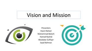 Vision Initives Vision and mission final | PPTX