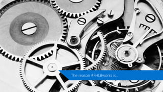 The reason #FHLBworks is…
 