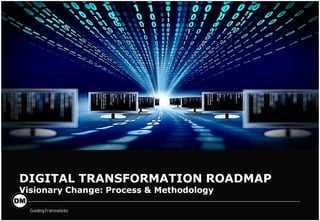 Guiding Frameworks
DIGITAL TRANSFORMATION ROADMAP
Visionary Change: Process & Methodology
 