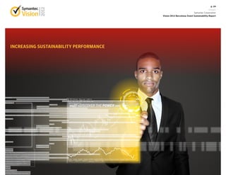 Symantec Vision 2012: Event Sustainability Report