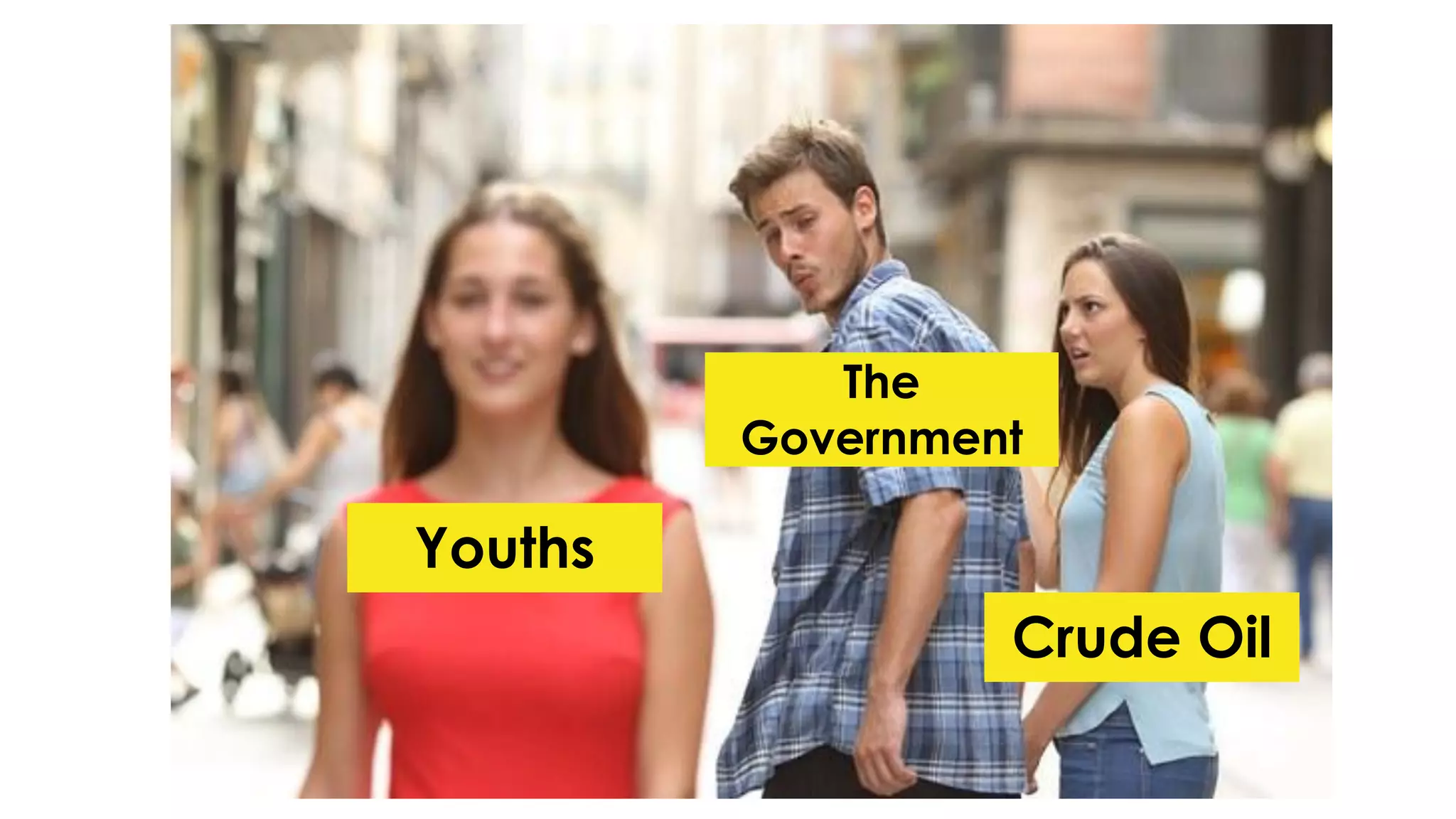 The
Government
Youths
Crude Oil
 
