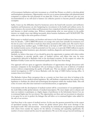Vision For Health Care In Barbados | PDF