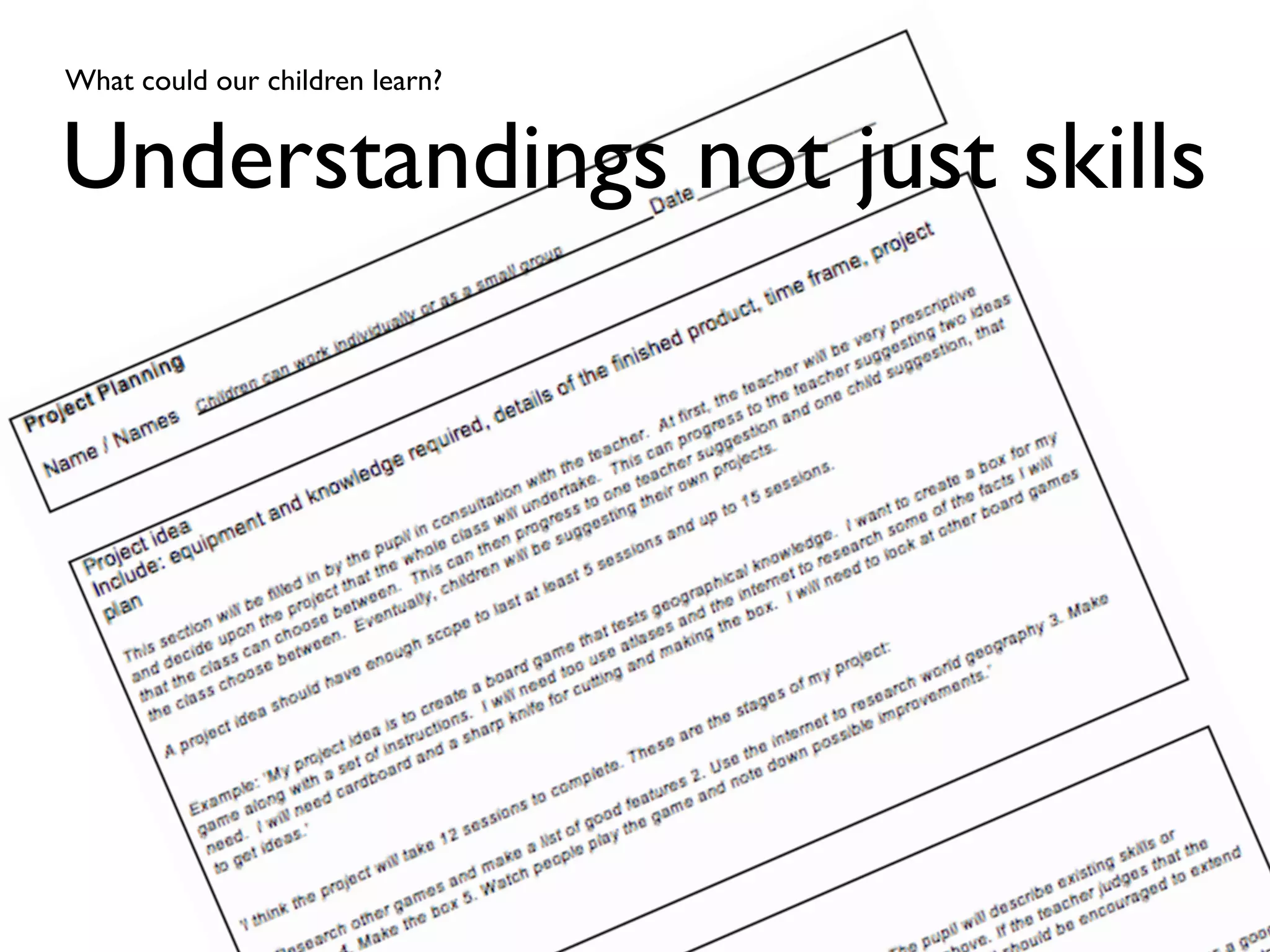 Vision for learning | PPT