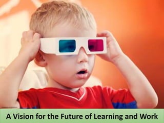 Istockphoto.com #18493321
A Vision for the Future of Learning and Work
 
