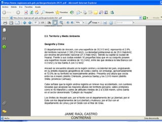 JAIME RAÚL CASTRO CONTRERAS 