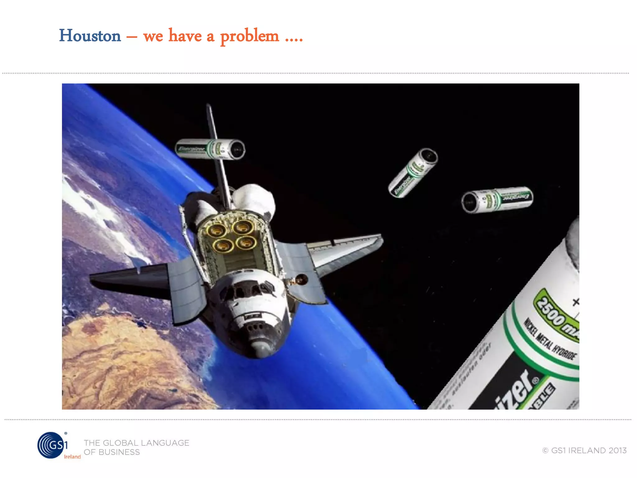 Houston – we have a problem ….

 