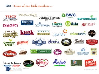 GS1 - Some of our Irish members ...

6

 