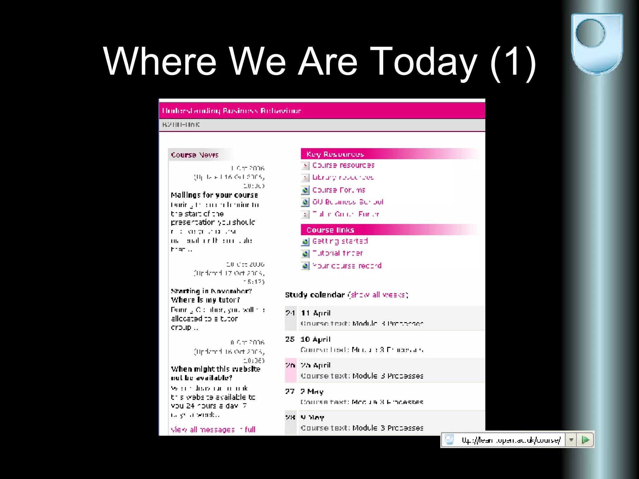 Where We Are Today (1)