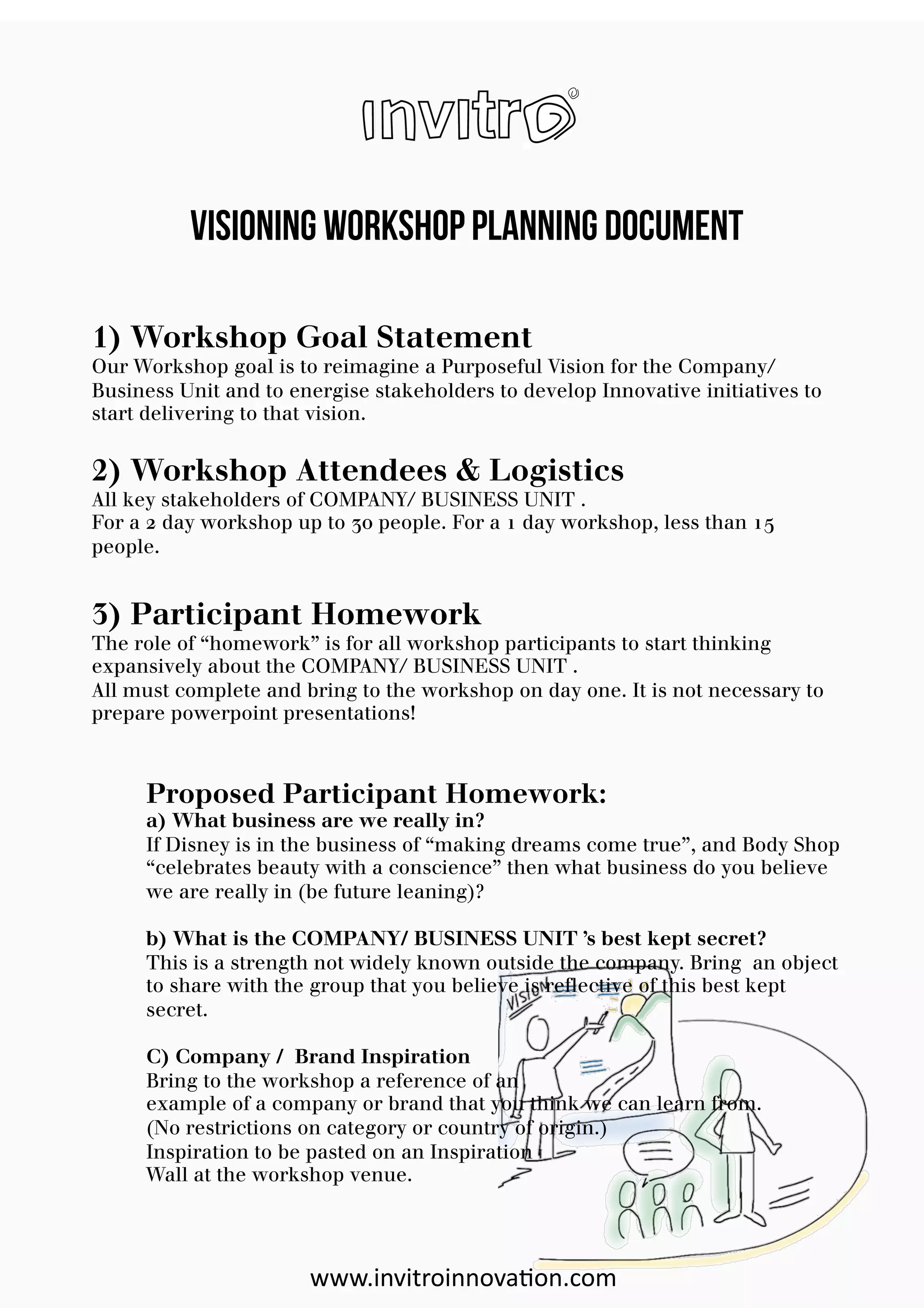 Visioning Workshop Agenda | PDF