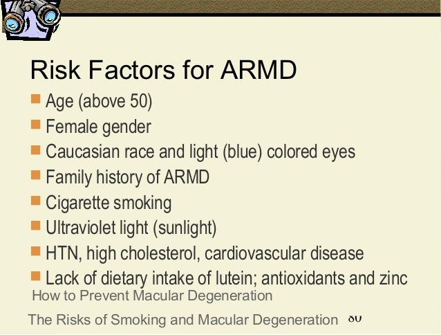 Smoking Linked to Blindness