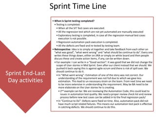 Automation Testing Project and Framework Details | PPT