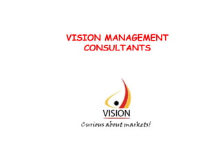 VISION MANAGEMENT
   CONSULTANTS
 