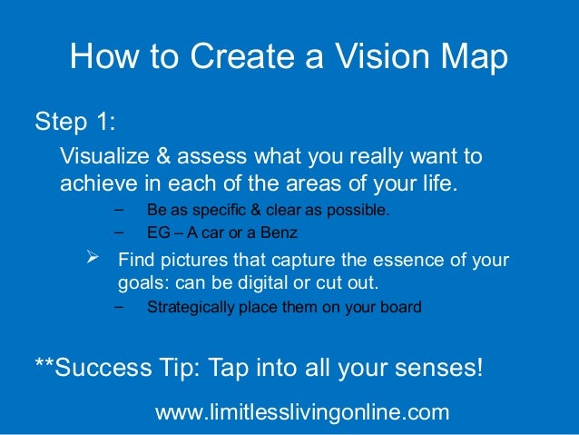 Vision Map Workshop: Create the Life You Want with Vision Maps