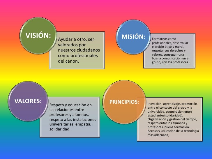 Vision mision...