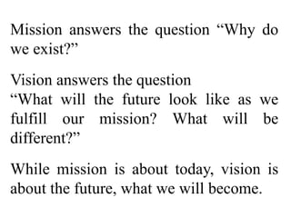 Vision mission | PPTX