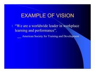 Vision, Mission, and Values | PDF