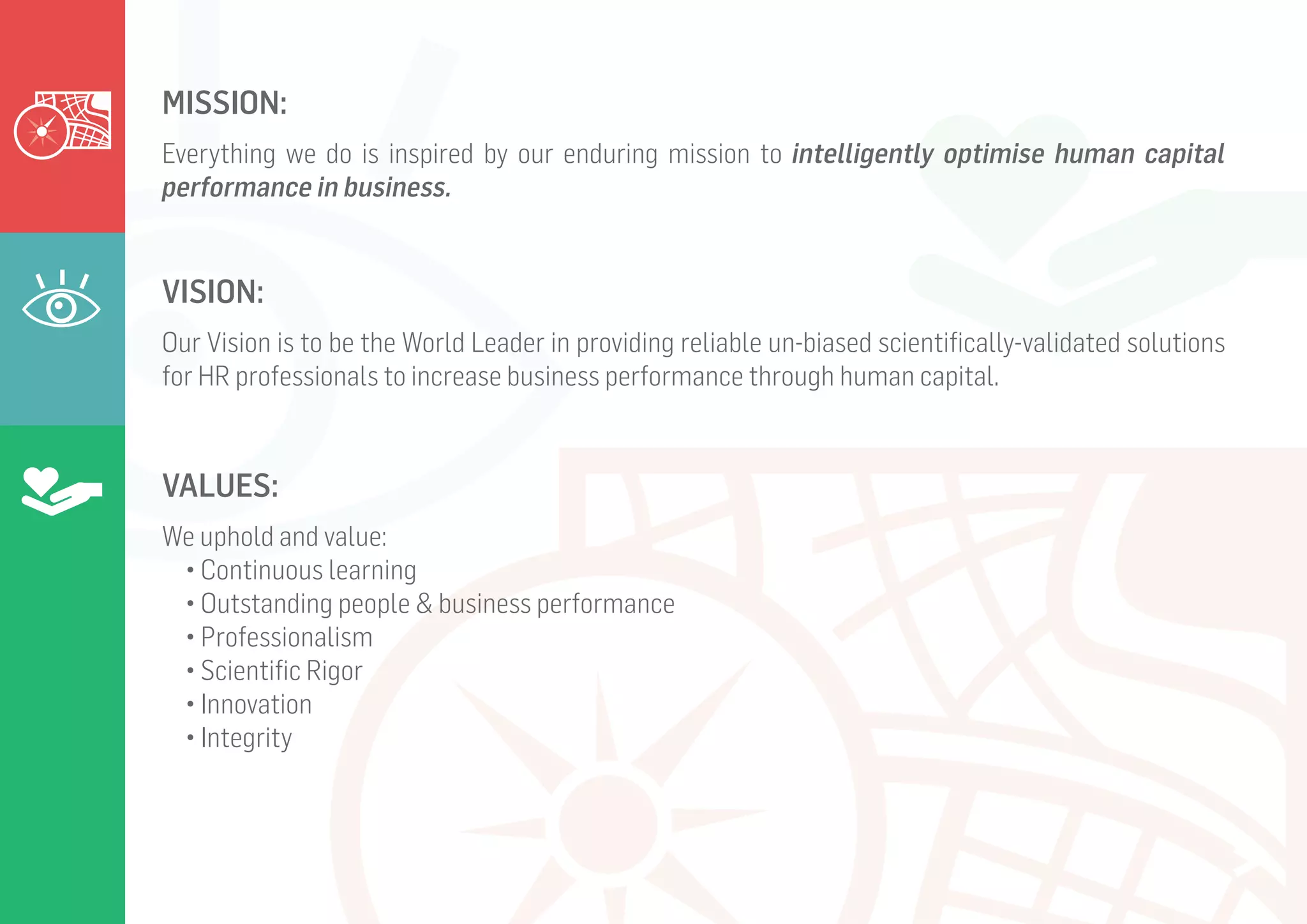 Vision mission and values june10 | PDF