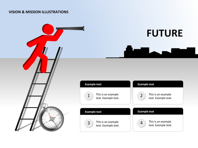 Vision & Mission Illustrations Animated | PPT | Technology & Computing
