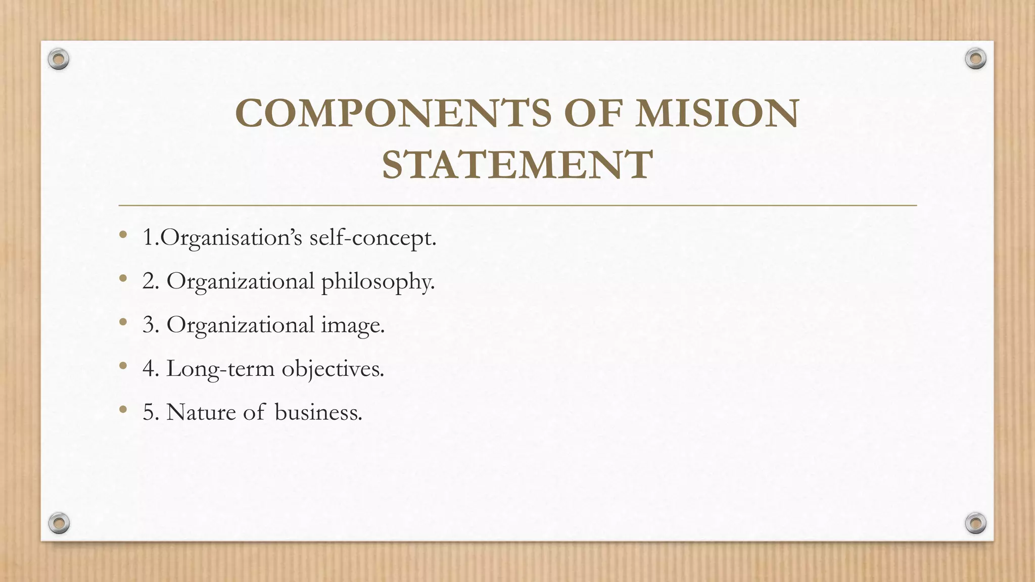 Vision misssion goals and objectives | PPTX