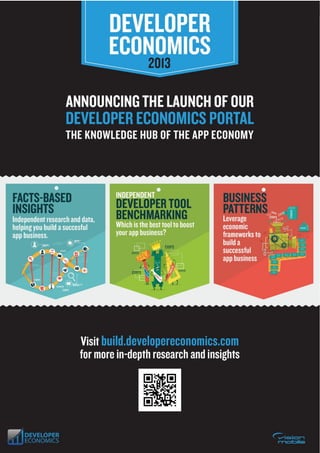 12
© VisionMobile 2013 | www.DeveloperEconomics.com
 