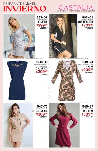 993-05
Vestido Gris
G, M, XG
$29990
VE235GR
993-03
Vestido Negro
CH, G, M, XG
$30990
VE245NE
1040-17
Vestido Marino/
Multicolor
CH, M, XG
$30990
VE248MA
939-23
Vestido Multicolor
CH, M
$30990
VE248MU
947-73
Vestido Nude
CH, G, M, XG
$30990
VE248NU
949-87
Vestido Tinto
CH, G, M
$30990
VE248TI
 