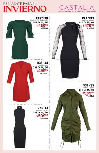 953-165
Vestido Verde Botella
CH, G, M, XG
$46990
VE372VE
953-166
Vestido Negro
CH, G, M, XG
$47990
VE378NE
936-34
Vestido Rojo
CH, G, M, XG
$49990
VE398RO
1043-14
Vestido Negro
CH, G, M, XG
$50990
VE404NE
939-35
Vestido Verde
CH, G, M, XG
$50990
VE404VE
 