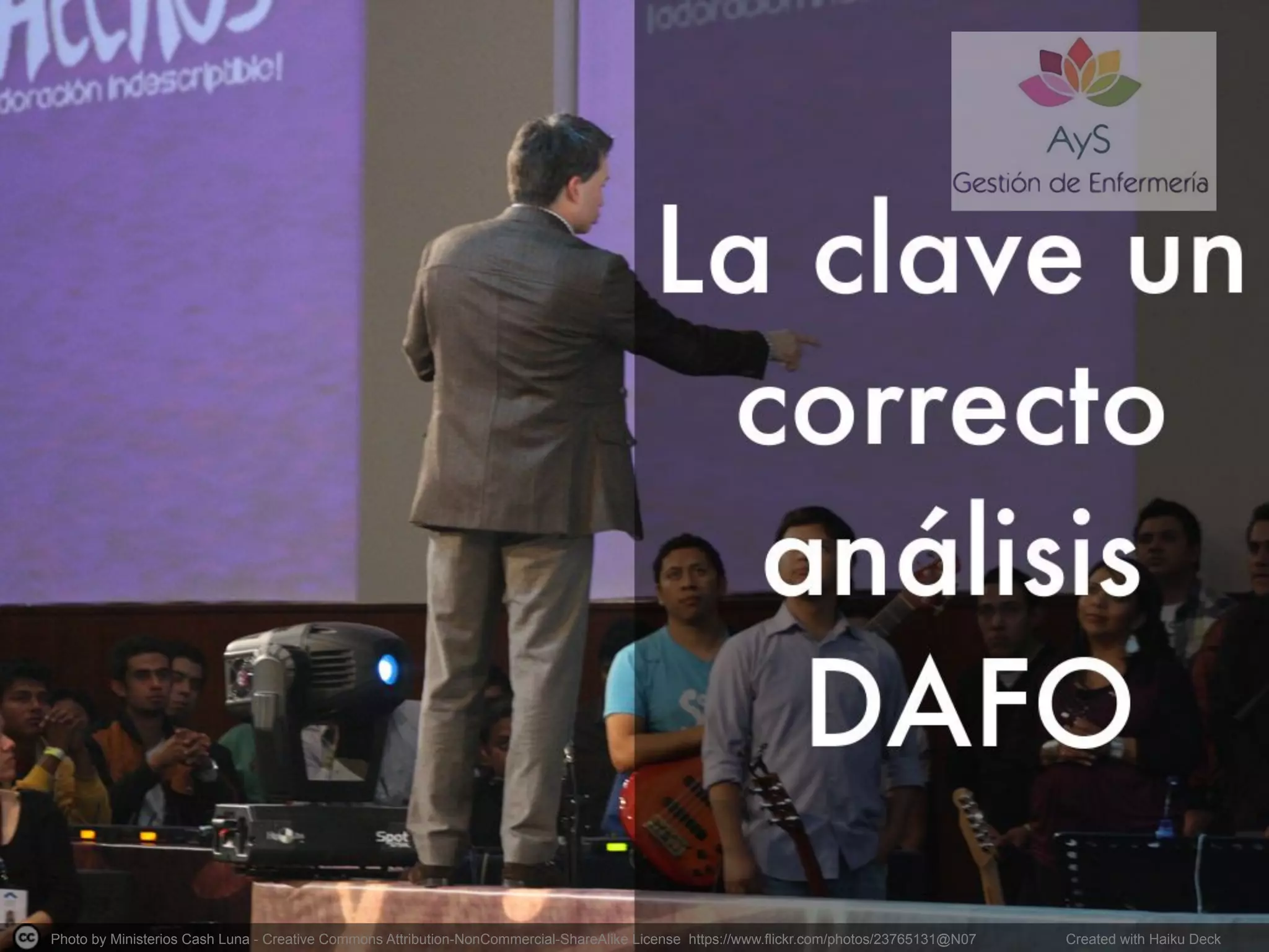 Photo by Ministerios Cash Luna - Creative Commons Attribution-NonCommercial-ShareAlike License https://www.flickr.com/photos/23765131@N07
Created with Haiku Deck