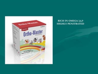 RICH IN OMEGA 3,6,9
HIGHLY PENITRATED
 