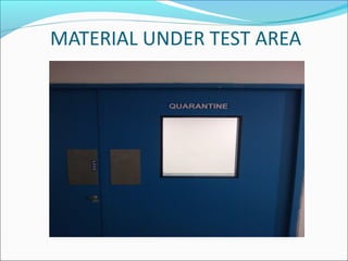 MATERIAL UNDER TEST AREA
 