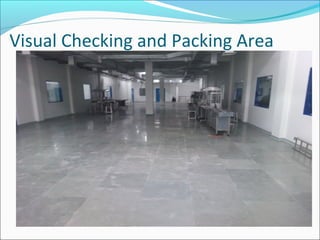 Visual Checking and Packing Area
 