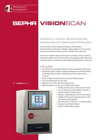 Visionscan | PDF