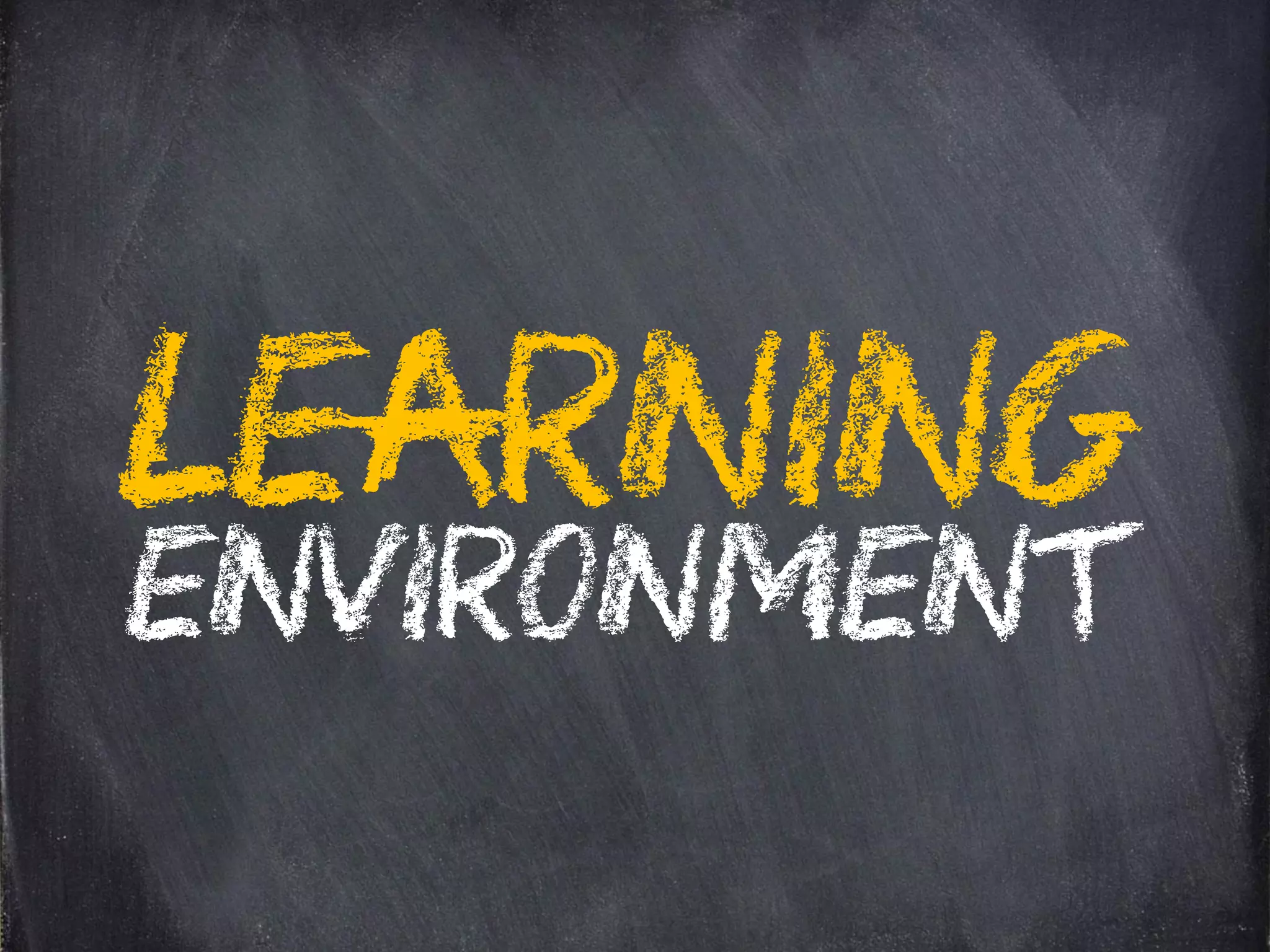 LEARNING
ENVIRONMENT
 