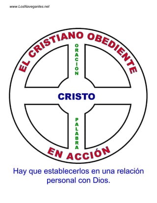 www.LosNavegantes.net




 Hay que establecerlos en una relación
          personal con Dios.
 