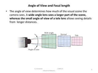 Vision system for robotics and servo controller | PPTX