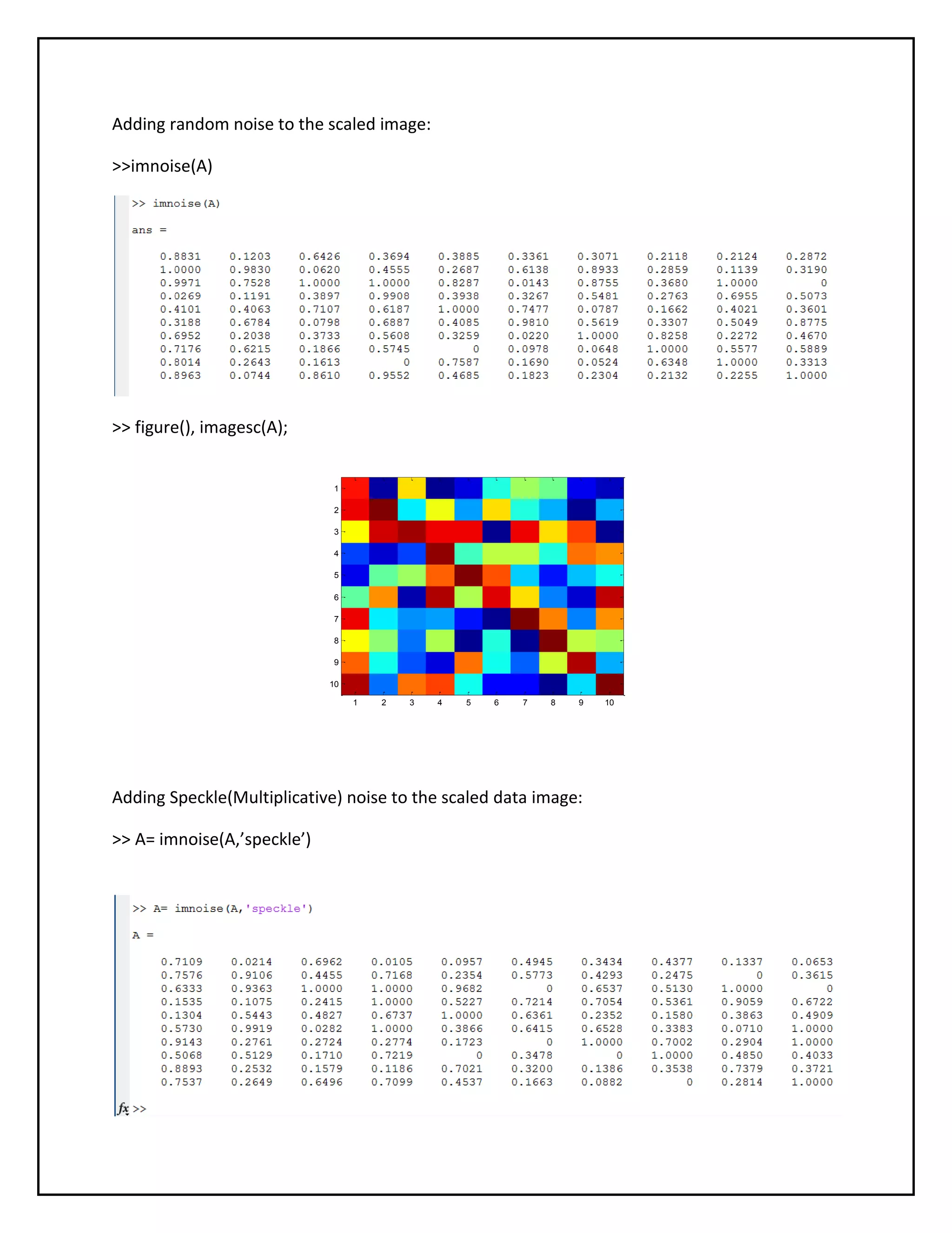 Vision systems_Image processing tool box in MATLAB | PDF