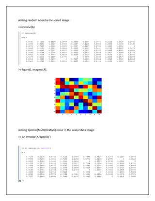 Vision systems_Image processing tool box in MATLAB | PDF