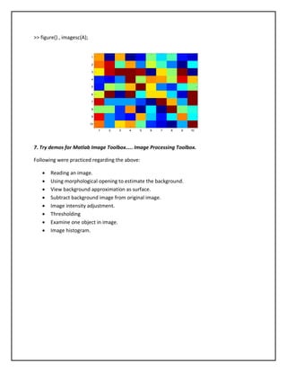 Vision systems_Image processing tool box in MATLAB | PDF
