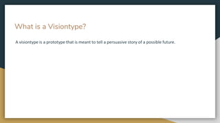 Vision Type Example Visiontyping - Show me the future! | PPTX