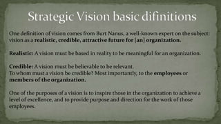 When a vision is shared by many people and they are all holding clear images of their roles and perhaps how things might be different, real magic starts to happen.Vision and Mission MessageWhen you write a Vision Statement It sends a clear message to the universe of exactly what you would like to achieve, and you are able to look at it and think "now that's a worthy challenge, yes, I/we want to do that.“