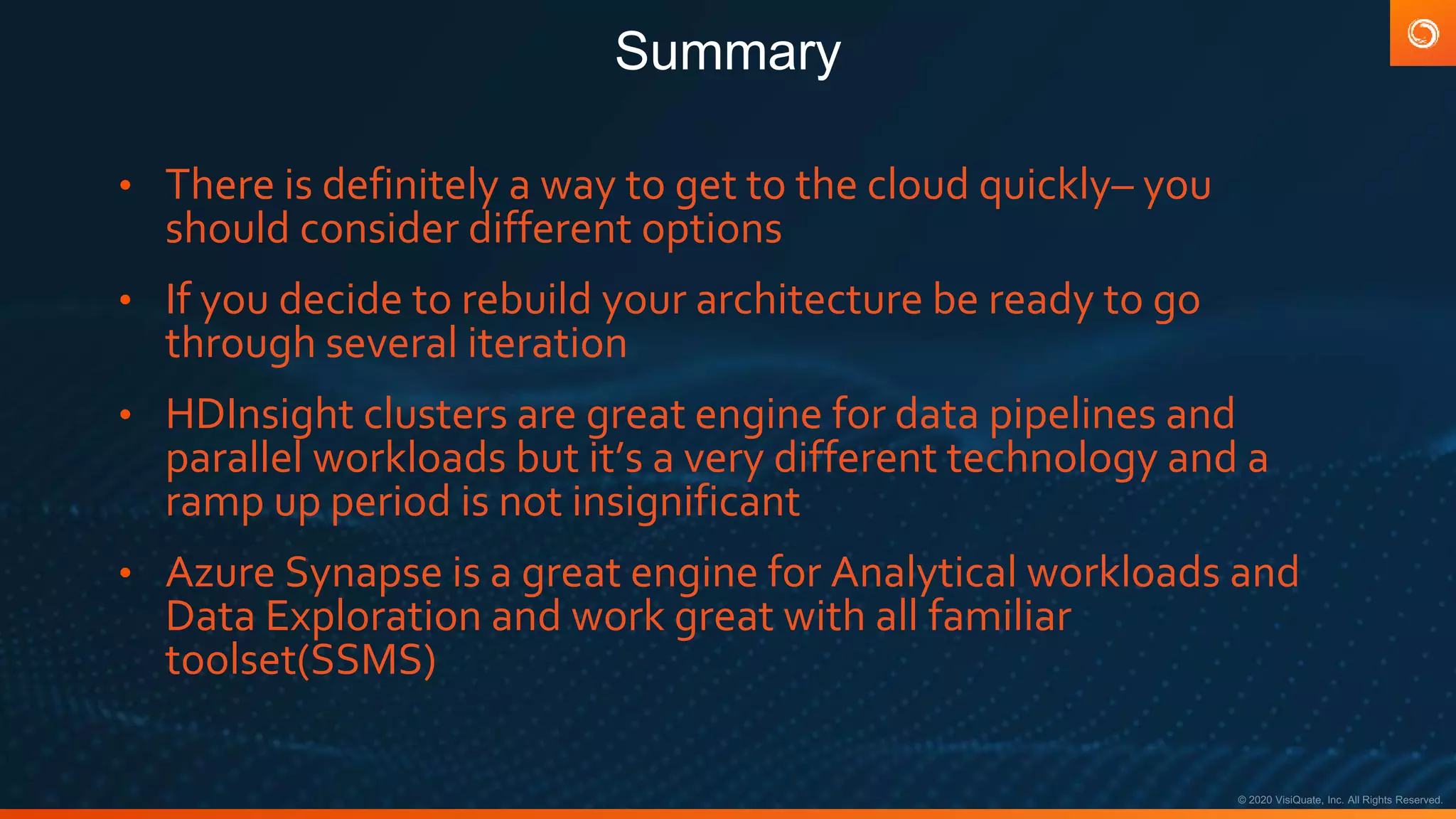 VisiQuate: Azure cloud migration case study