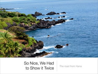 Hawaii, The Beautiful