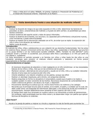 Visita 20 Domiciliaria