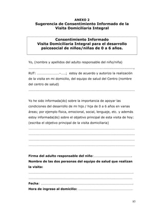 Visita 20 Domiciliaria