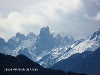 DESDE MIRADOR DE RALES

 