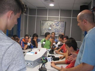 Visita a ràdio martorell