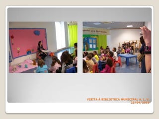 VISITA À BIBLIOTECA MUNICIPALA. L. V.23/04/2010