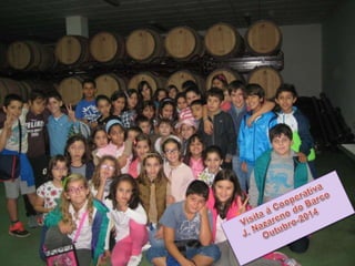 Visita cooperativa vitivinícola Jesús Nazareno de O Barco de Valdeorras
