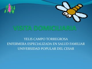 YELIS CAMPO TORREGROSA 
ENFERMERA ESPECIALIZADA EN SALUD FAMILIAR 
UNIVERSIDAD POPULAR DEL CESAR 
 