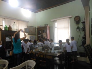 Visita museu emílio da silva 3° e 4° ano