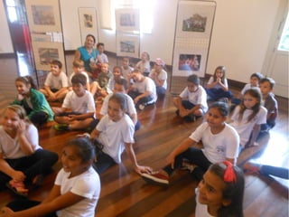 Visita museu emílio da silva 3° e 4° ano